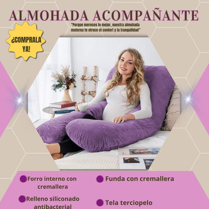 ALMOHADA EN U PARA MUJER EN EMBARAZO